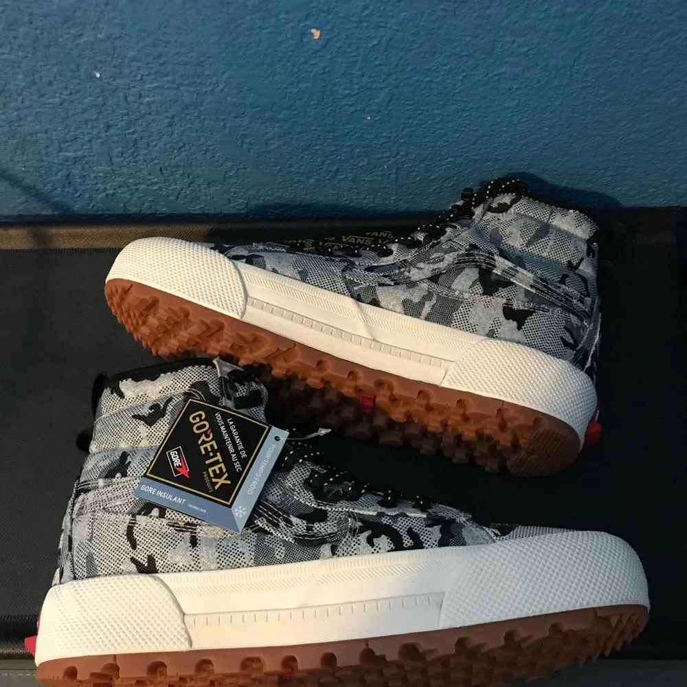 New VANS Sk8 Hi Goretex MTE-3 3M Thinsulate Camo Defcon Shoes Boots Men Size 10 - Picture 5 of 7